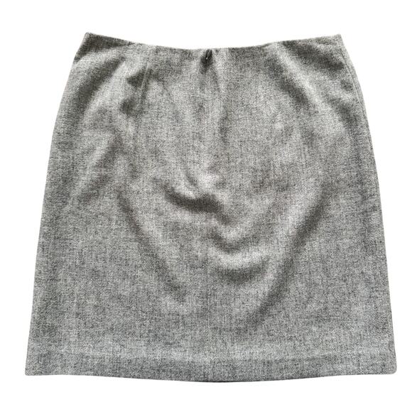 Talbots Wool blend pencil skirt Women's Sz 10 Gray Professional Office academia - Picture 7 of 8